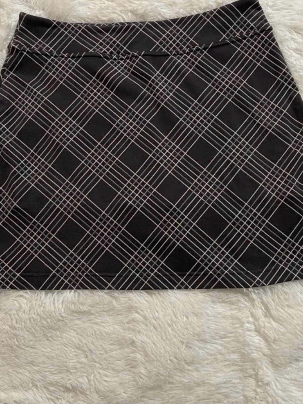 Athleta Plaid Athletic Skort Tennis Golf Pickleball Medium